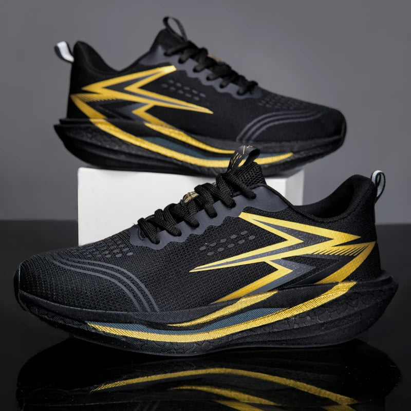 Lovers light outdoor running shoes four seasons thick-sole casual sports shoes fashion men women's classic breathable sneakers