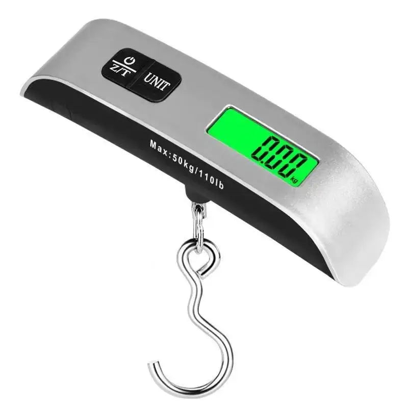 Portable Scale Digital LCD Display 110lb/50kg Electronic Luggage Hanging Suitcase Travel Weighs Baggage Bag Weight Balance Tools