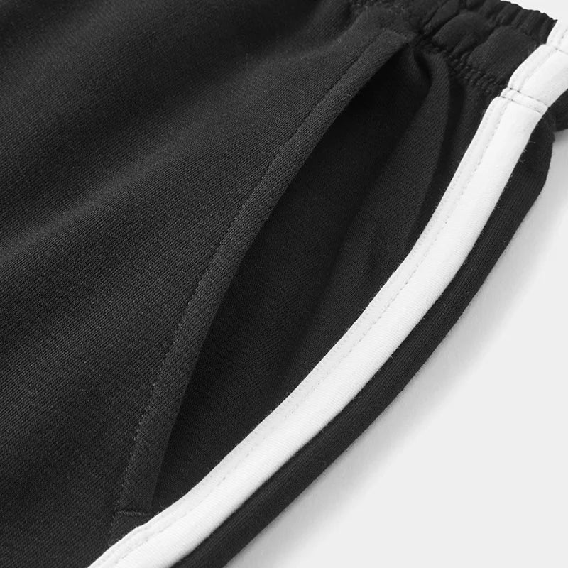 Semir Homewear Women Light Sporty Style Pure Cotton Shorts Summer Loose Sleep Pants Outerwear Narrow Waist Retro Color Block