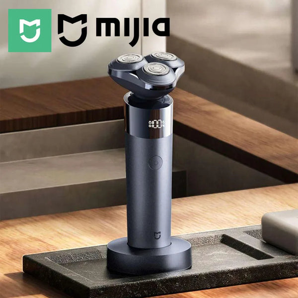 MIJIA S302 Electric Shaver Men's Beard Trimmer Machine Shaving Portable Flex Razor IPX7 Washable Dry Wet Machine Shaving