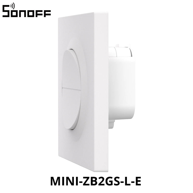 SONOFF Orb-ZBW2L Zigbee 2-Gang Smart Wall Switch MINI-ZB2GS-L-E No Neutral Wire 12A Total Load Dual-Channel Overload Protection
