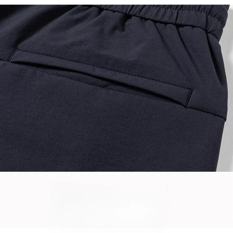 Outdoor Men's Water-Resistant Oxford Hiking Pants, Quick-Dry Lightweight with 4-Way Stretch, Fishing Trekking Daily Commute