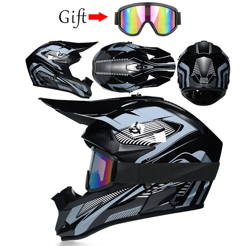 New Arrivals Motorcycle Helmet Motocross Cascos Para Moto Off Road Motocycle Abs Man&Woman Dot