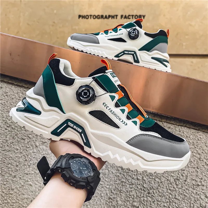 Mens Sports Shoes Trendy Style Fashion Casual All Season Soft Sole Anti Slip Outdoor Running Shoes Comfortable Sneakers for Men