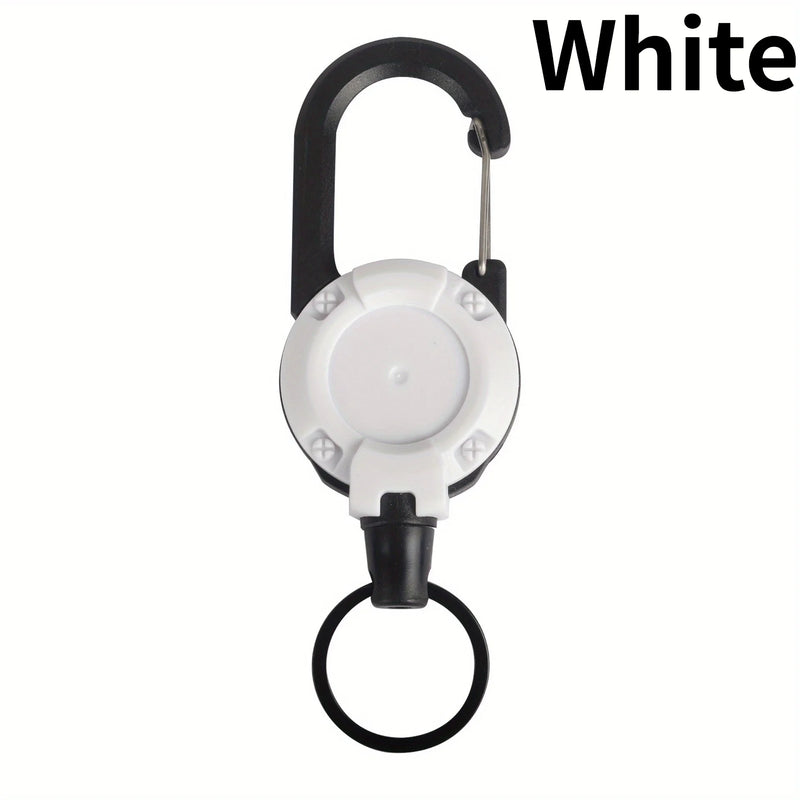 1PC Retractable Wire Rope Key Backpack Buckle for Men,Outdoor Keychain Backpack Additions,  Versatile And Durable Keychain