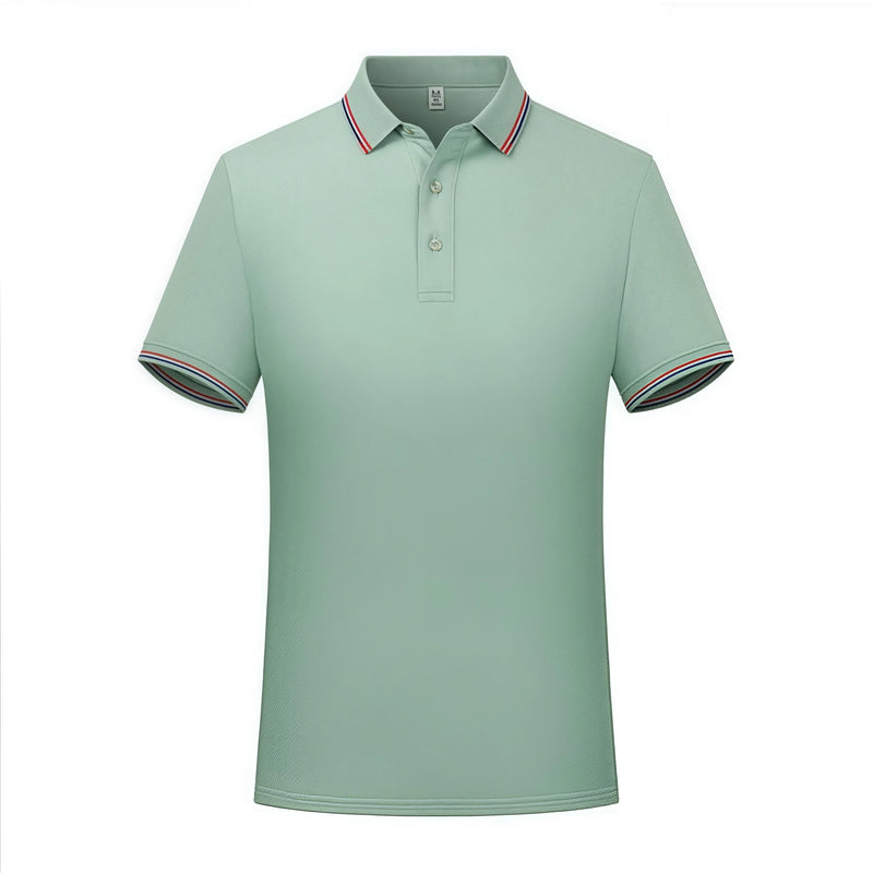 Customizable antibacterial high-end casual business comfortable Polo shirt collar T-shirt company Logo printed  staff team unifo