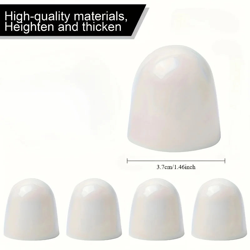 2pcs Round Toilet Bolt Covers -Setup Additional Washers,  Unattractive Bolts, And Makes Toilet Upkeep Easier toilet accessories