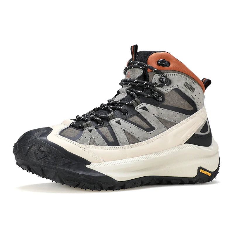HUMTTO Keep Warm Hiking Shoes for Men Non-slip Trekking Boots Breathable Outdoor Men's Sports Shoes Winter Designer Sneakers Man