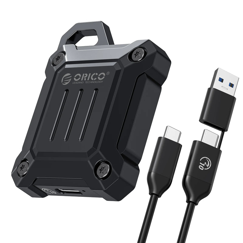 ORICO M.2 NVMe Hard Drive Case USB 3.2 Gen 2 10Gbps NVME SSD Enclosure PCI-E M-Key 2230mm for PC External SSD Drive Enclosure