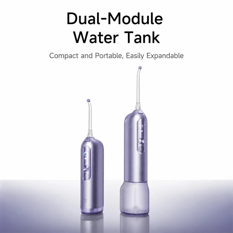 MIJIA Smart Oral Flosser Pro,Lntegrated Built-in Water Tank,IPX8,Smart Large Color Screen,Lightweight And Portable,CN Version