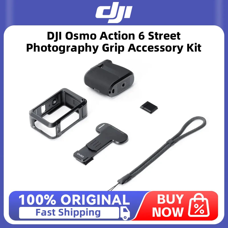 DJI Osmo Action 6 Street Photography Grip Accessory Kit