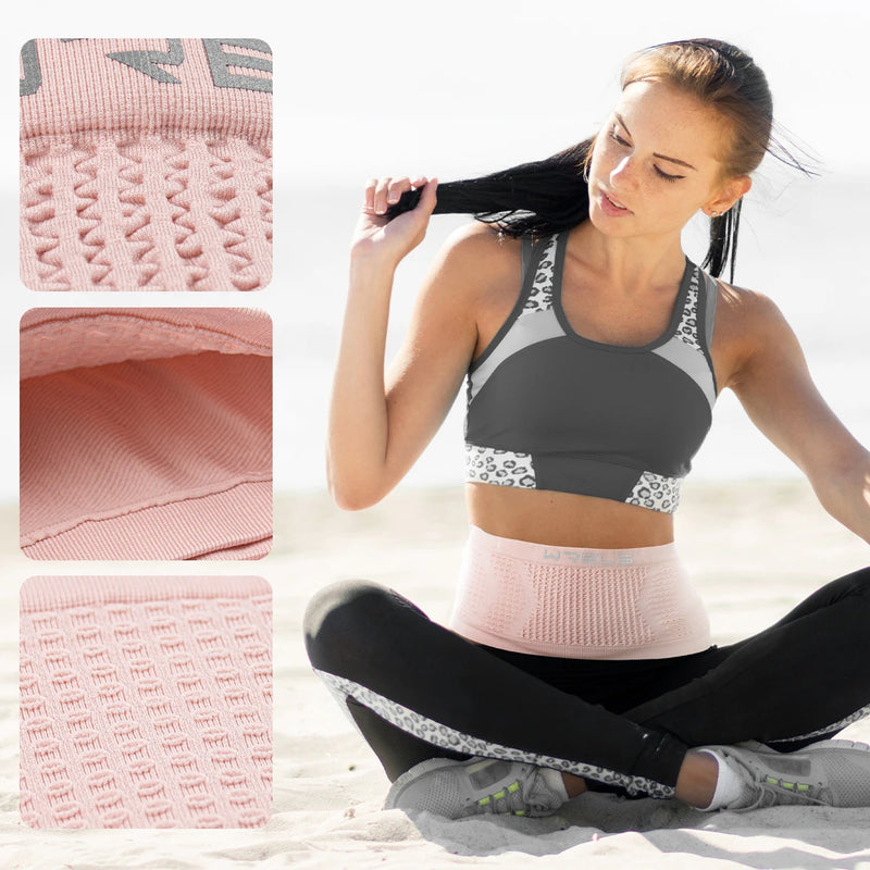WRELS Seamless Invisible Running Waist Belt Bag Gym Bags Lightweight Mobile Phone Bags Portable Elastic Run Cycling Bag