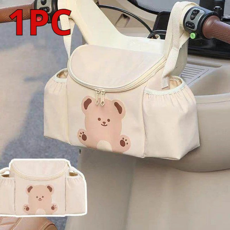 SEAMETAL Large Capacity Electric Bike Storage Bag Multi Functional Bicycle Hanging Bag Waterproof PU for Motorcycle Accessories