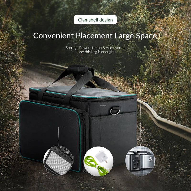 ORICO Outdoor Portable Power Station Storage Bag for Camping Self-driving Applicable ORICO PB/PA Series 120W/300W/500W