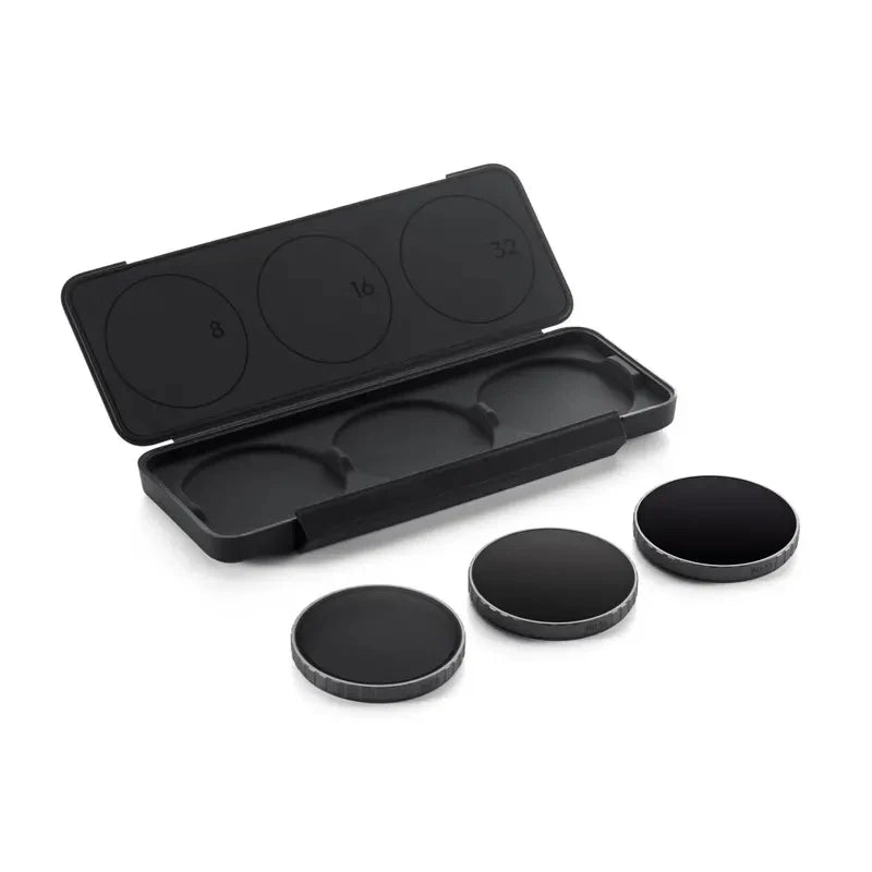 DJI Osmo Action 6 ND Filter Set Includes ND8, ND16, and ND32 filters and an ND Filter Case Original Accessories in Stock