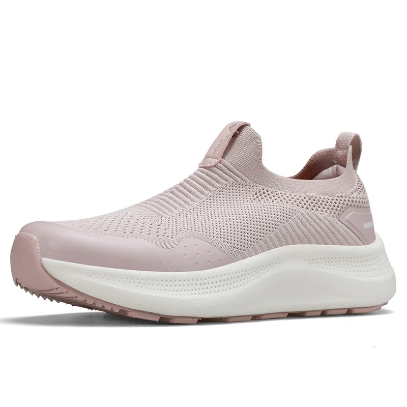 HUMTTO Breathable Running Shoes Slip-on Sneaker for Woman Low-top Walking Casual Women's Sports Shoes Summer Leisure Sneakers