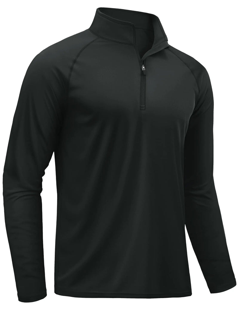 TACVASEN UPF50+ UV Protection T-Shirt Mens Lightweight Long Sleeve Quick Dry Fishing Shirt Outdoor Hiking Workout Rash Guards