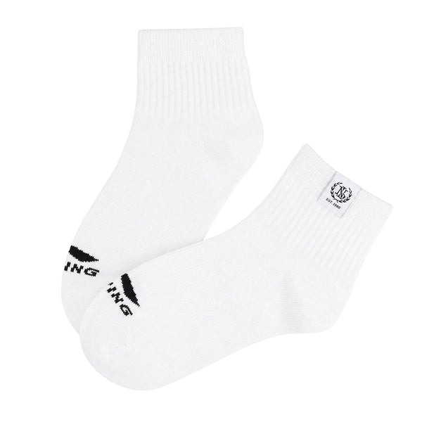 ស្រោមជើងកីឡា Li-Ning Unisex 78.2% កប្បាស 19.2% ប៉ូលីអេស្ទ័រ 2.6% អេឡាស្ទីន 22-28 សង់ទីម៉ែត្រ ស្រោមជើងកជើង LiNing បុរស និងស្ត្រី AWSW183