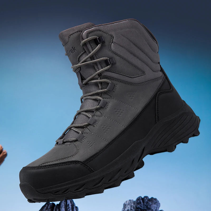 Men's training boots four season new anti-slip breathable casual high top outdoor field hiking boots Professional tactical boots