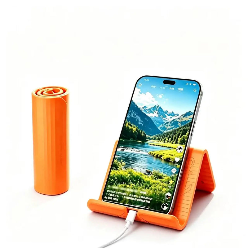 3rd Gen Silicone Phone Holder, Multi Surface Suction Phone Stand, Portable Hands Free Mobile Mount for Shower Gym Desk