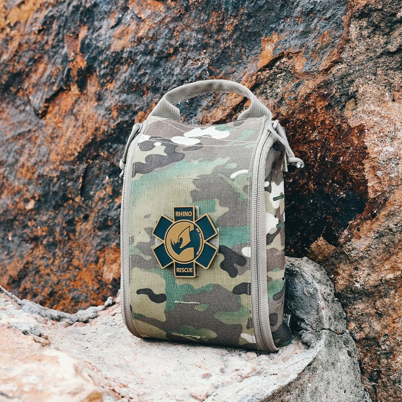 Rhino Rescue IFAK Pouch Trauma Kit Frist Aid Kit Tactical Survival Outdoor Bag Emergency  For Camping Medical Kit