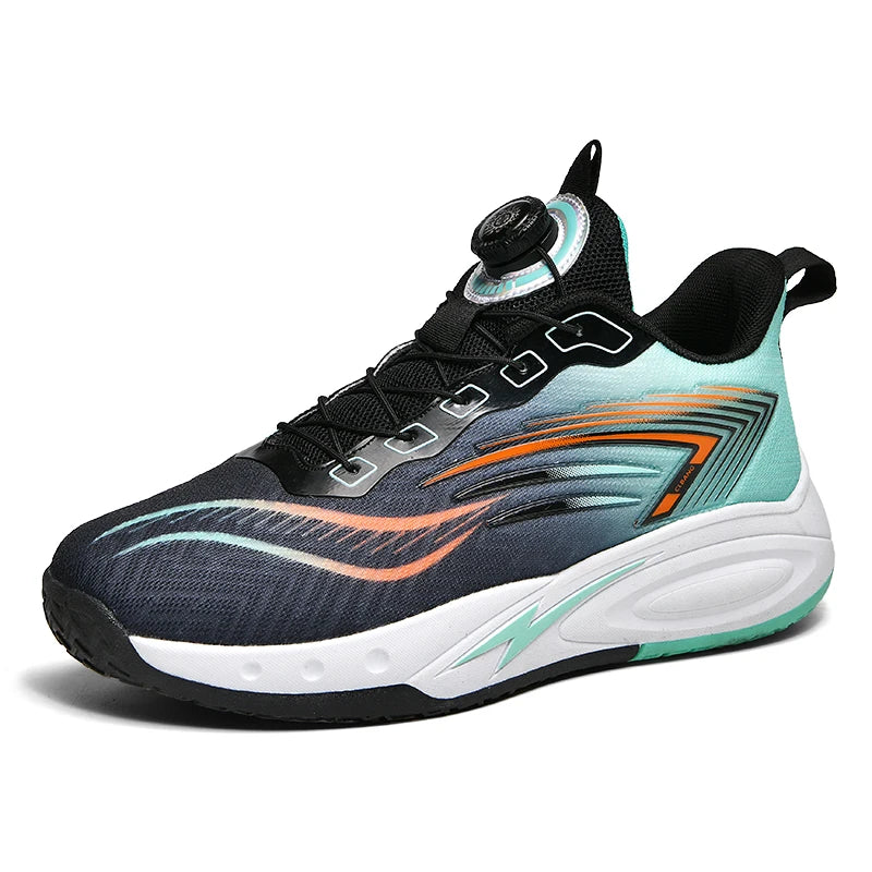 Basketball shoes spring summer anti-slip soft sole competition ball shoes outdoor casual sneakers students sports running shoes
