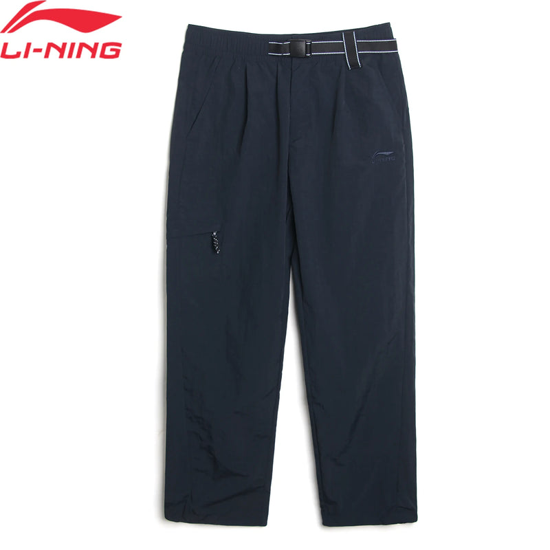 ខោកីឡាបុរស Li-Ning 100% ប៉ូលីអាមីត ទំហំធម្មតា ស្រួលស្លៀក ចង្កេះអាចលៃតម្រូវបាន AYKVA89