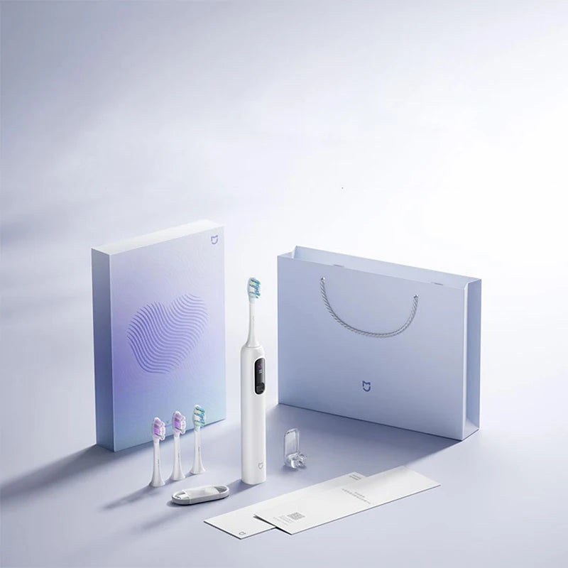 MIJIA Sonic Vibration Electric Toothbrush Pro Affection Gift Box,Smart 4 Modes,IPX8 Waterproof,LED Screen & Travel Lock