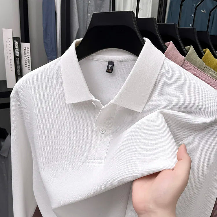 Premium Cotton Polo Shirt - Bright Yellow Green (17 Colors Available) | 260g Mercerized Pima Cotton | Classic Essential Style
