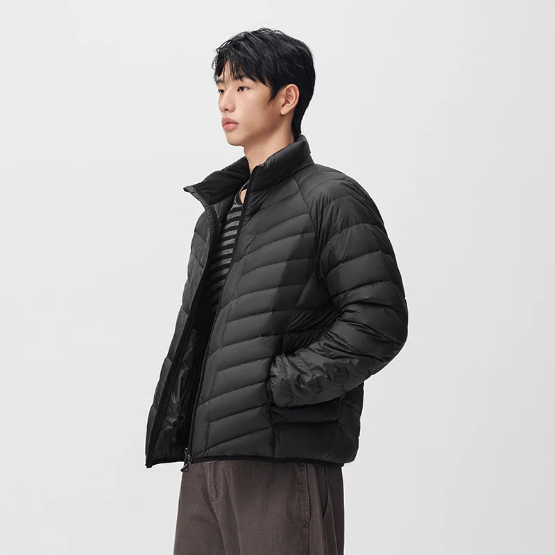 អាវក្រៅបុរស Semir រចនាបថទំនើប ដៃអាវ Raglan ការពារទឹកជ្រាប ឆ្នាំ២០២៦ សម្លៀកបំពាក់ប្រចាំថ្ងៃរដូវរងាថ្មី រចនាប័ទ្មធម្មតាក្នុងទីក្រុង