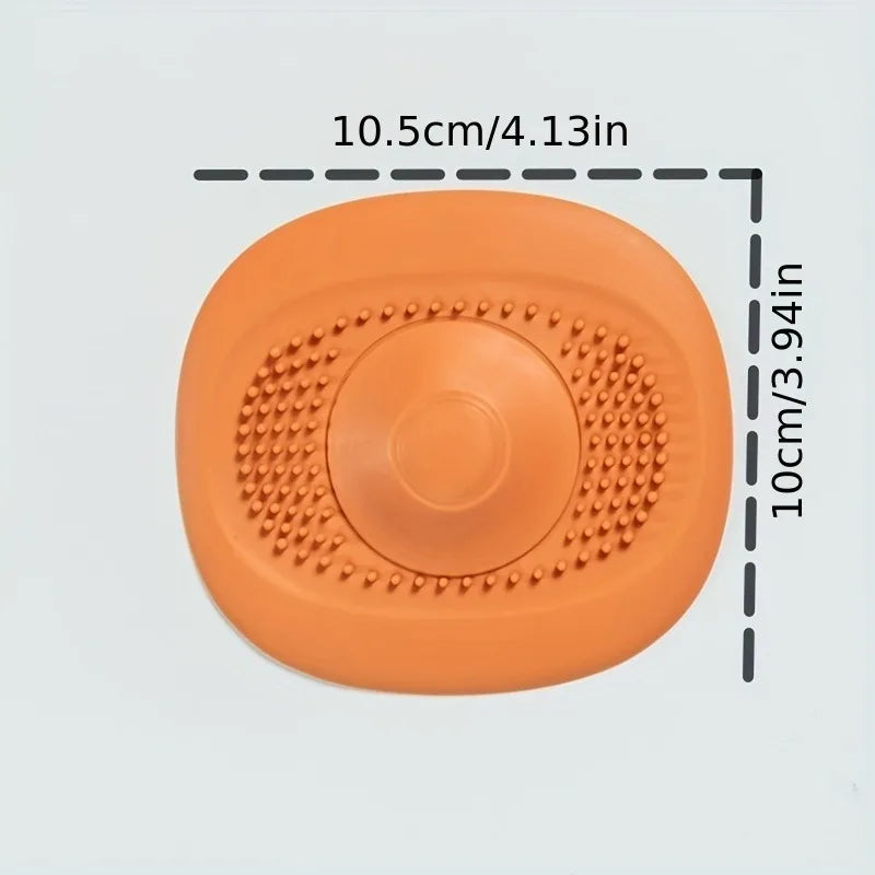 1/2pcs Press‑type floor drain cover Sink Stopper - Keep Kitchen and Bathroom Drains Clean Without Clogs, Kitchen Utensils.
