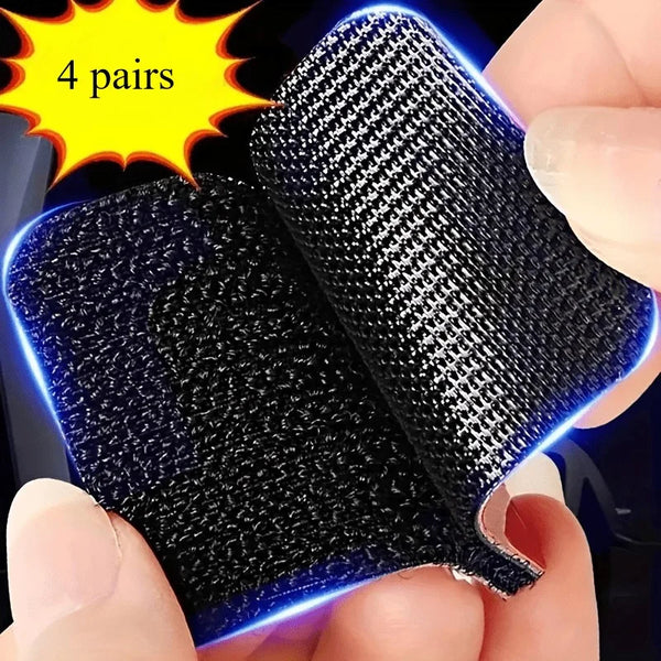 4Pairs Strong Double-sided High-sticky Carpet Fixing Sticker,Suitable for Carpet,Floor Fixing, Easy to Tear Off.car accessories