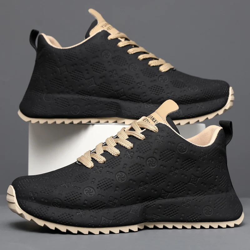 Mens Board Shoes 2026 New Thick Soled Cosy Student Youth Trendy Sports Outdoor Casual Walking Shoes Flat Sneakers for Men