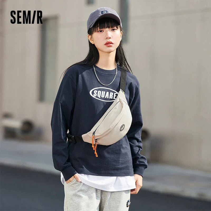 Semir Trendy Bag Crossbody HipBag Unisex 2025 Waist Shoulder Casual Minimalist Fashion