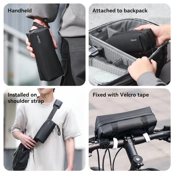 កាបូប Ulanzi PK-04 សម្រាប់ DJI Osmo Pocket 3 ប្រអប់ផ្ទុកការពារការធ្វើដំណើរ ឧបករណ៍រក្សាលំនឹង Gimbal ដៃ កាបូបថតរូបកាមេរ៉ា