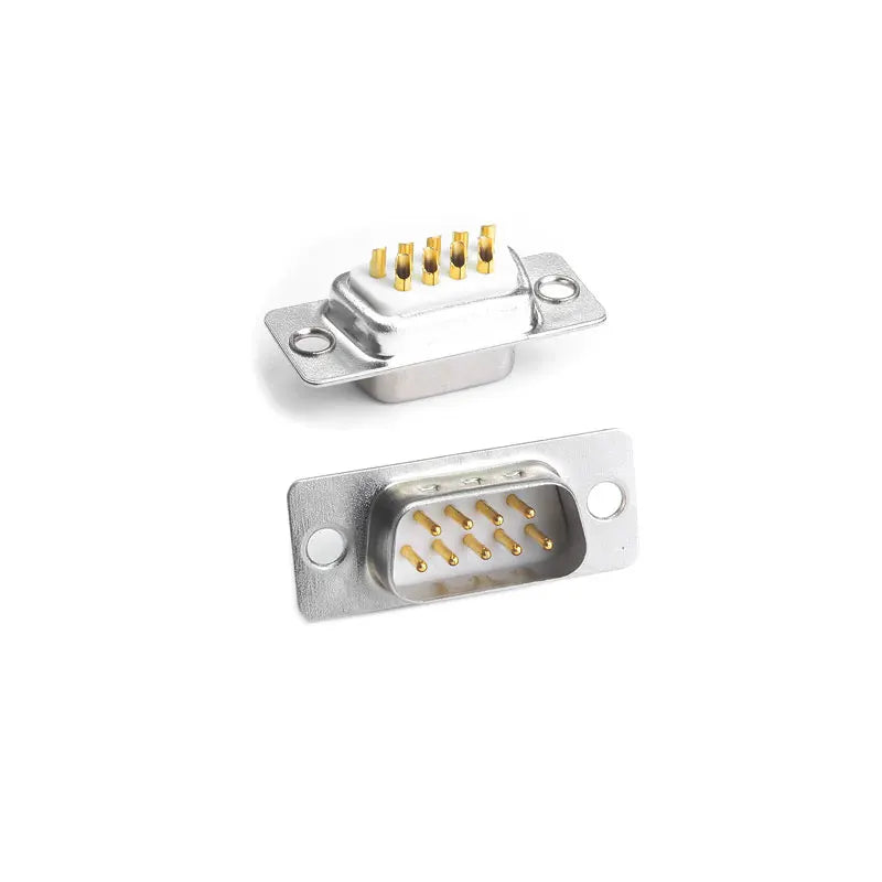 DB9 Adapter Connector Core RS232 Serial COM Plug Connectors Hole/pin DB15 Female Male Port Socket D Sub DP9 Plastic Case