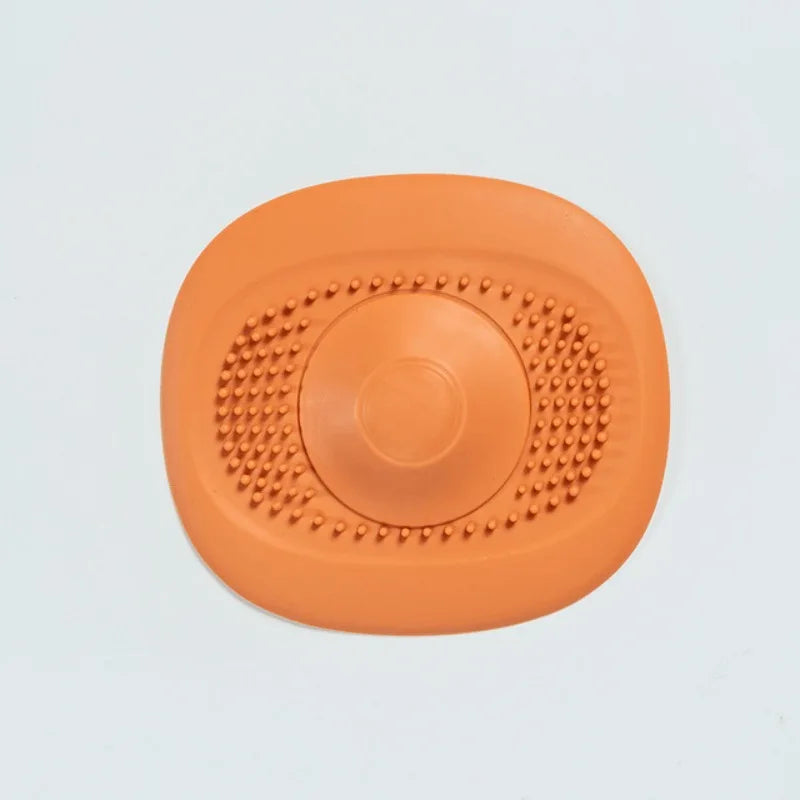 1/2pcs Press‑type floor drain cover Sink Stopper - Keep Kitchen and Bathroom Drains Clean Without Clogs, Kitchen Utensils.