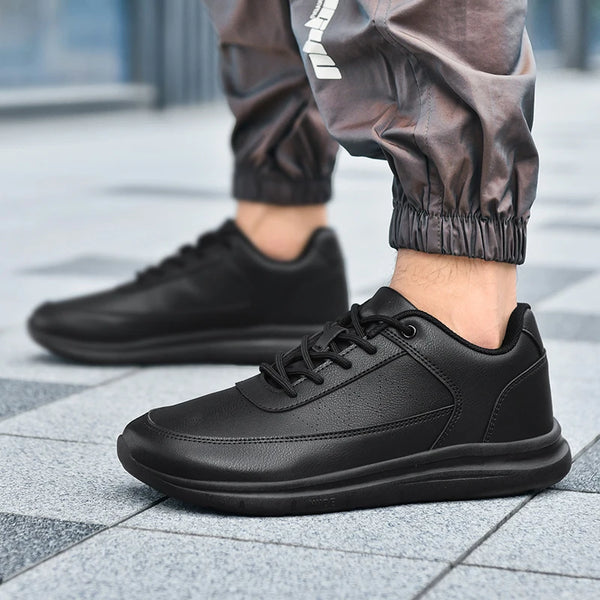 Chef Hotel Kitchen work shoes Four Seasons New Waterproof Non-slip Soft-sole Light Breathable Men's Outdoor Casual Walking Shoes
