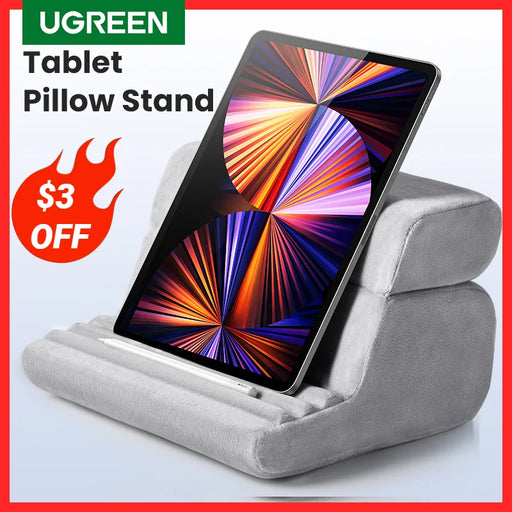 【New Sale】UGREEN Tablet Holder iPad Stand Tablet Pillow Stand For iPadPro iPhone Xiaomi Tablet Support Laptop Stand Phone Holder