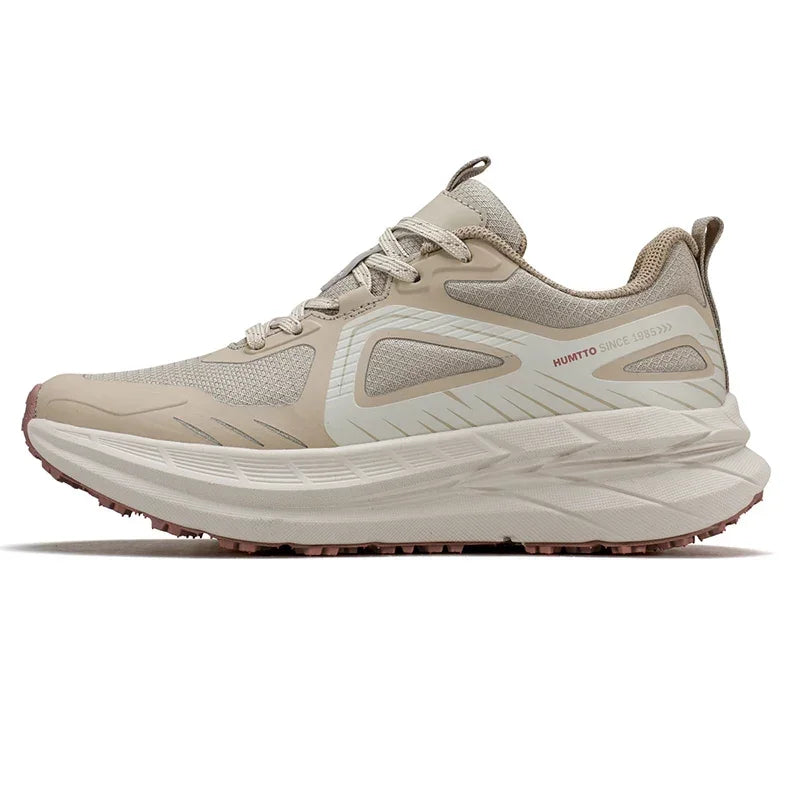 HUMTTO Marathon Running Shoes Luxury Designer Women's Sports Shoes Breathable Black Trainers Woman Gym Ladies Sneakers for Women