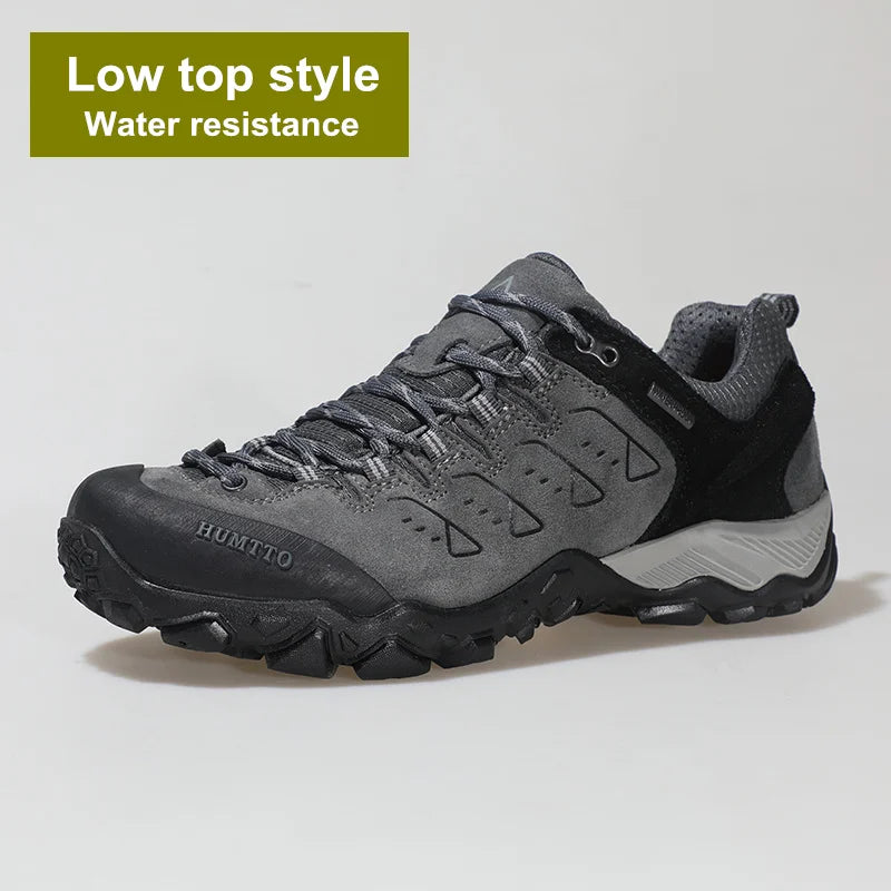 HUMTTO Winter Sports Trekking Shoes for Men 2022 Waterproof Hiking Boots Luxury Designer Outdoor Climbing Hunting Mens Sneakers