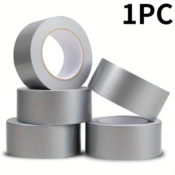 Heavy-duty Silvery Pipeline Tape,Easy to Tear,Strong Adhesive,for Tent,Pipeline Repair,Length 196.85inch,393.70inch,787.40icnh