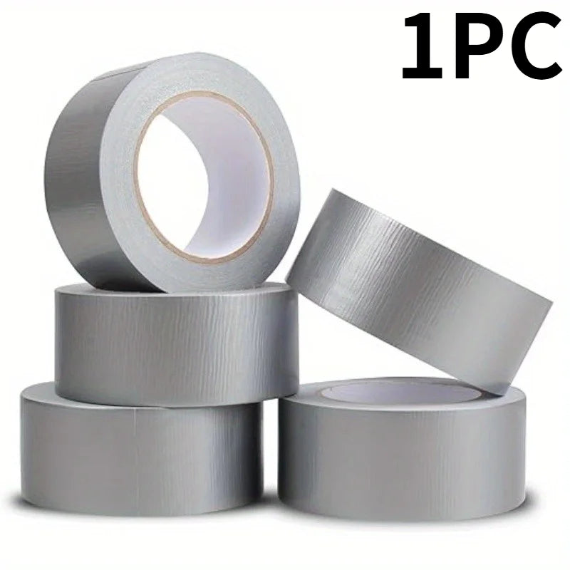 Heavy-duty Silvery Pipeline Tape,Easy to Tear,Strong Adhesive,for Tent,Pipeline Repair,Length 196.85inch,393.70inch,787.40icnh