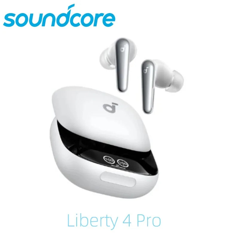 កាសស្តាប់ត្រចៀក Anker Soundcore ដើម Liberty 4 Pro ឥតខ្សែ Bluetooth TWS កាសស្តាប់ត្រចៀកកីឡា LDAC Hi-Res Noise Cancelling