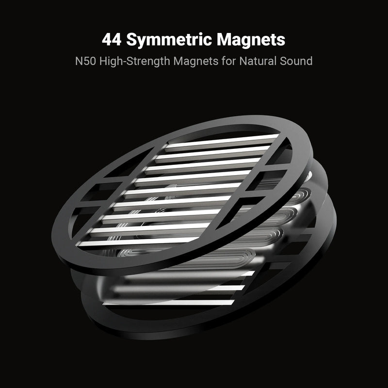 កាសស្តាប់ត្រចៀក Fosi Audio I5 Open-Back Planar Magnetic ជាមួយនឹង Diaphragm 97mm កាសស្តាប់ត្រចៀកមានខ្សែសម្រាប់ម៉ូនីទ័រ Hifi អាជីពសម្រាប់ស្ទូឌីយោ