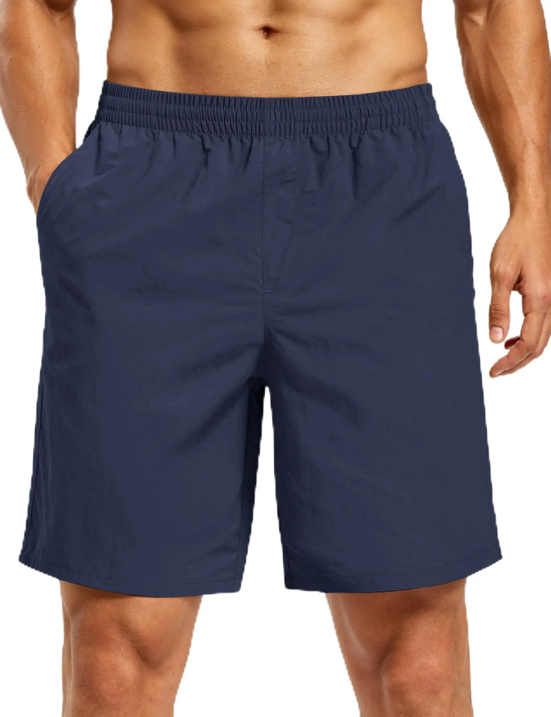 TACVASEN Men's Fishing Shorts UPF 50+ Sun Protection Quick Dry Lightweight Outdoor Shorts With Zipper Pockets Casual Bottoms