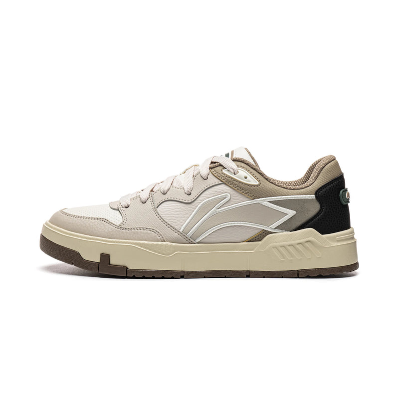 ស្បែកជើងបុរស Li-Ning COMMON 80S Lifestyle ទន់ ស្រួល ស្រាល ស្បែកជើងកីឡា LiNing Classic Casual AGCW231