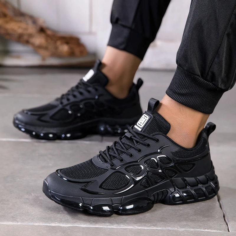 Mens Running Shoes 2026 New Trendy Breathe Cushioning Wear-resistant Multi-Color Daily Sports Casual Sneakers for Men
