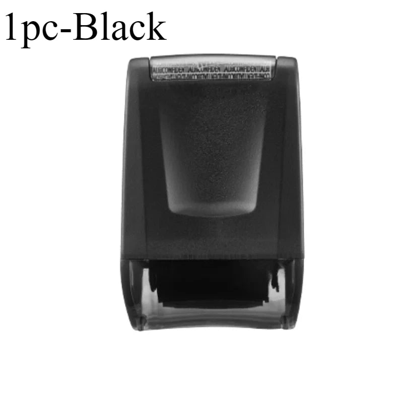 Plastic Confidential Stamp Identity Protection Roller Stamps Express Privacy Data Guard Information Identity Address Blocker