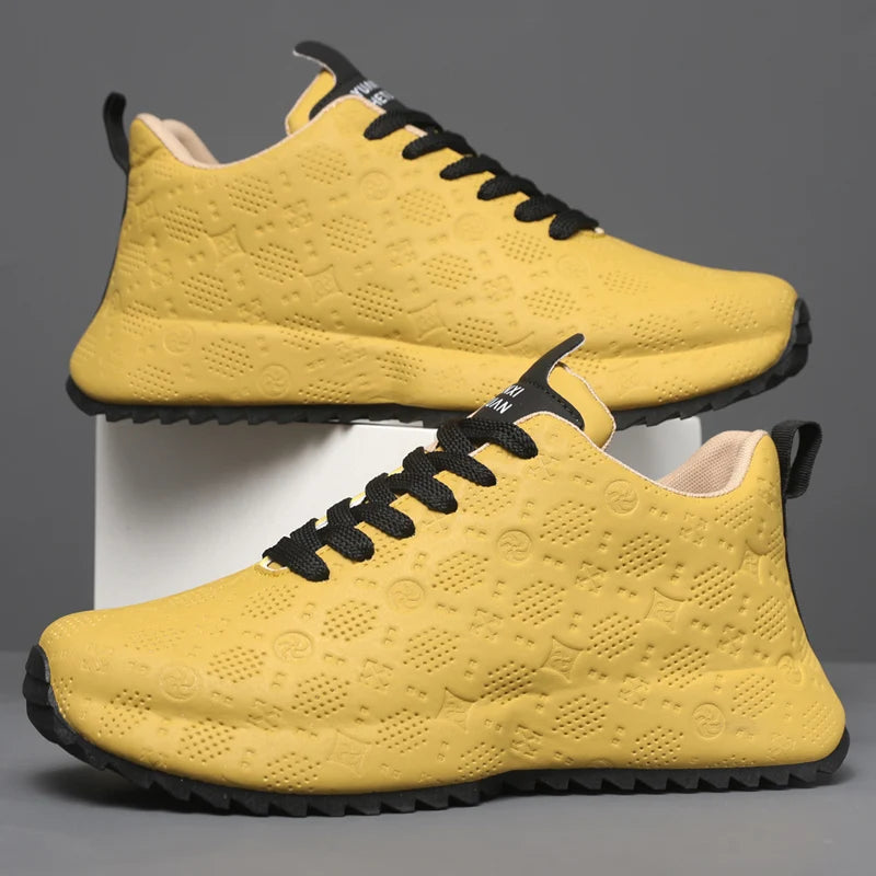 Mens Board Shoes 2026 New Thick Soled Cosy Student Youth Trendy Sports Outdoor Casual Walking Shoes Flat Sneakers for Men